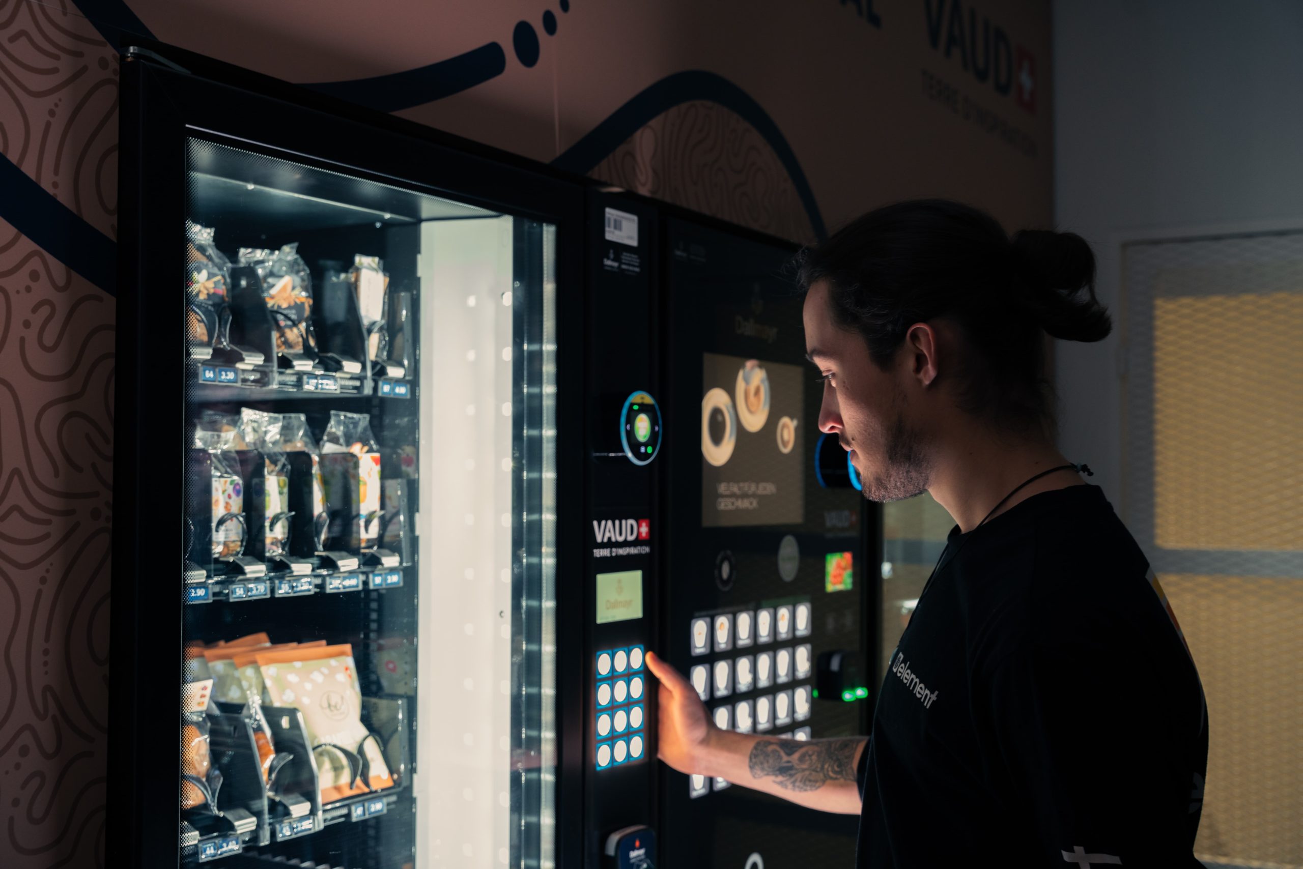 Distributeur VAUD à l'EPFL