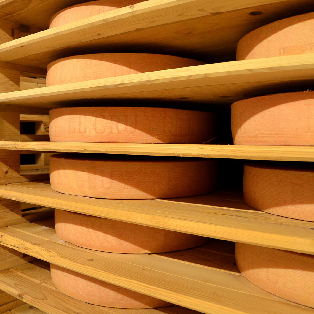Visit to the cheese dairies of Moudon
