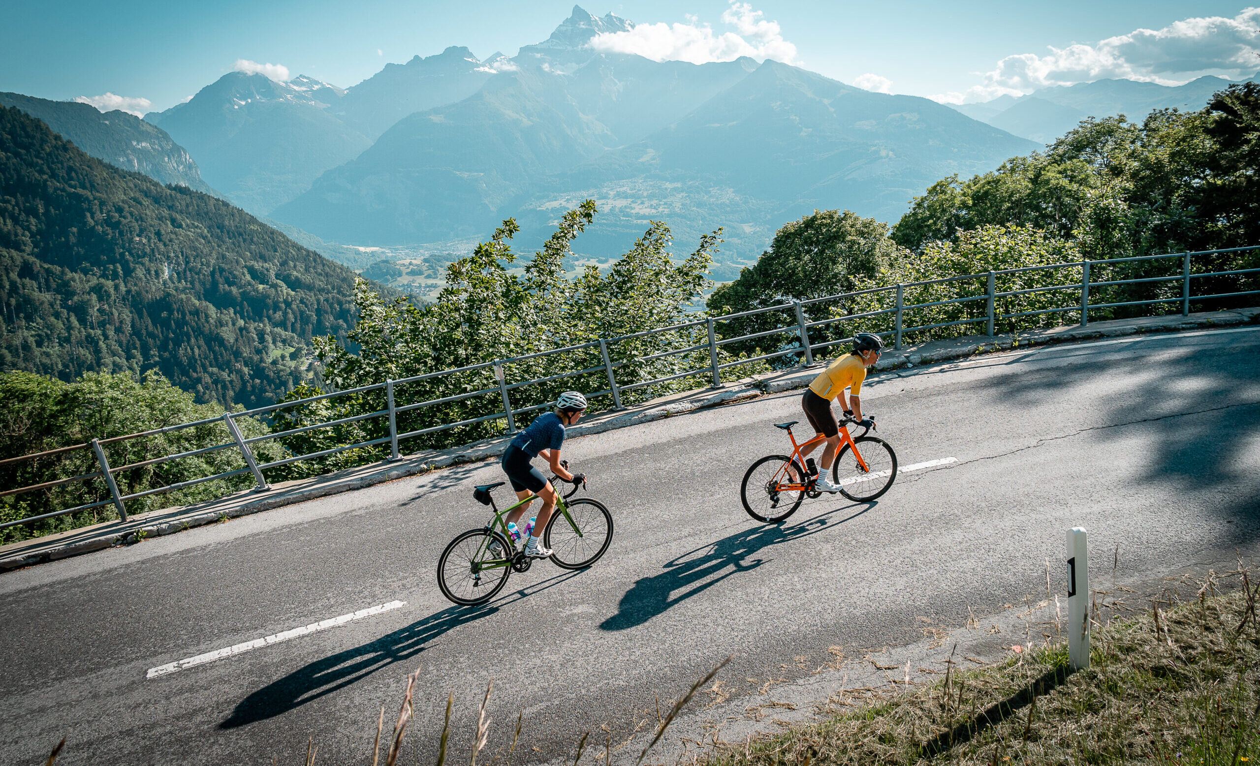 For athletic bikers