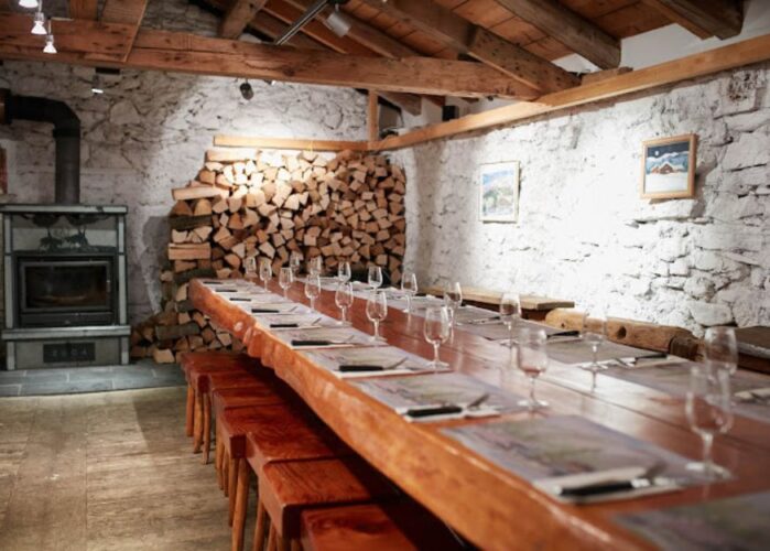 Refuge de Solalex - Restaurant mit typischer Bergatmosphäre