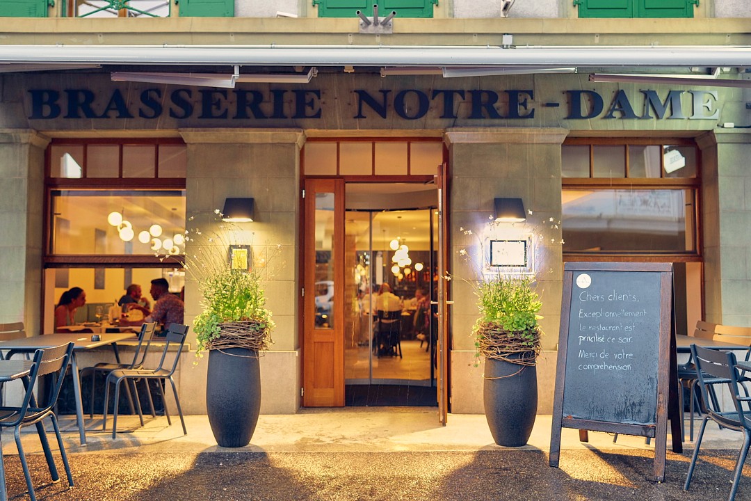 Brasserie Notre-Dame - fraîcheur des produits du terroir au coeur de Payerne
