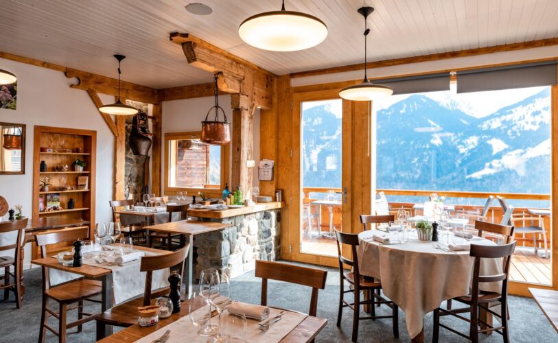 Café des Alpes in Gryon - ein authentisches Erlebnis mit lokalen Produkten