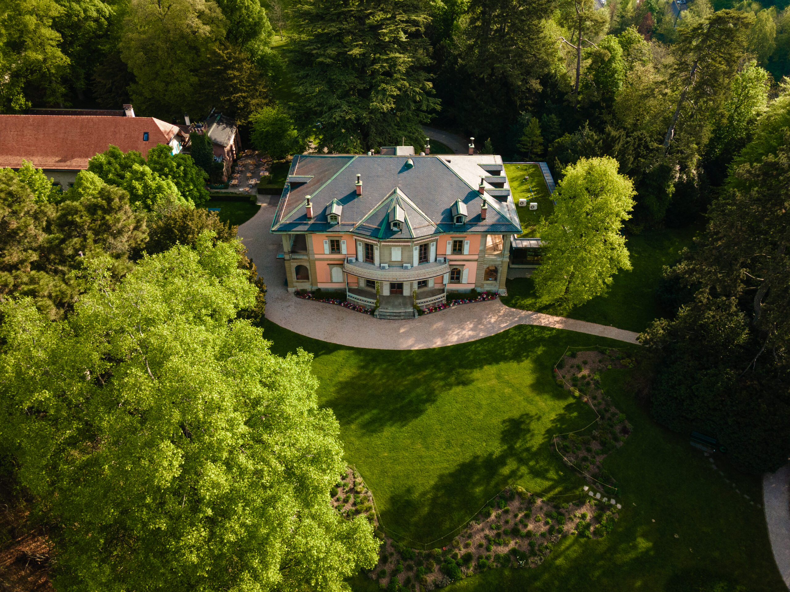 Fondation de l'Hermitage - Musée dans une maison historique dans un cadre naturel