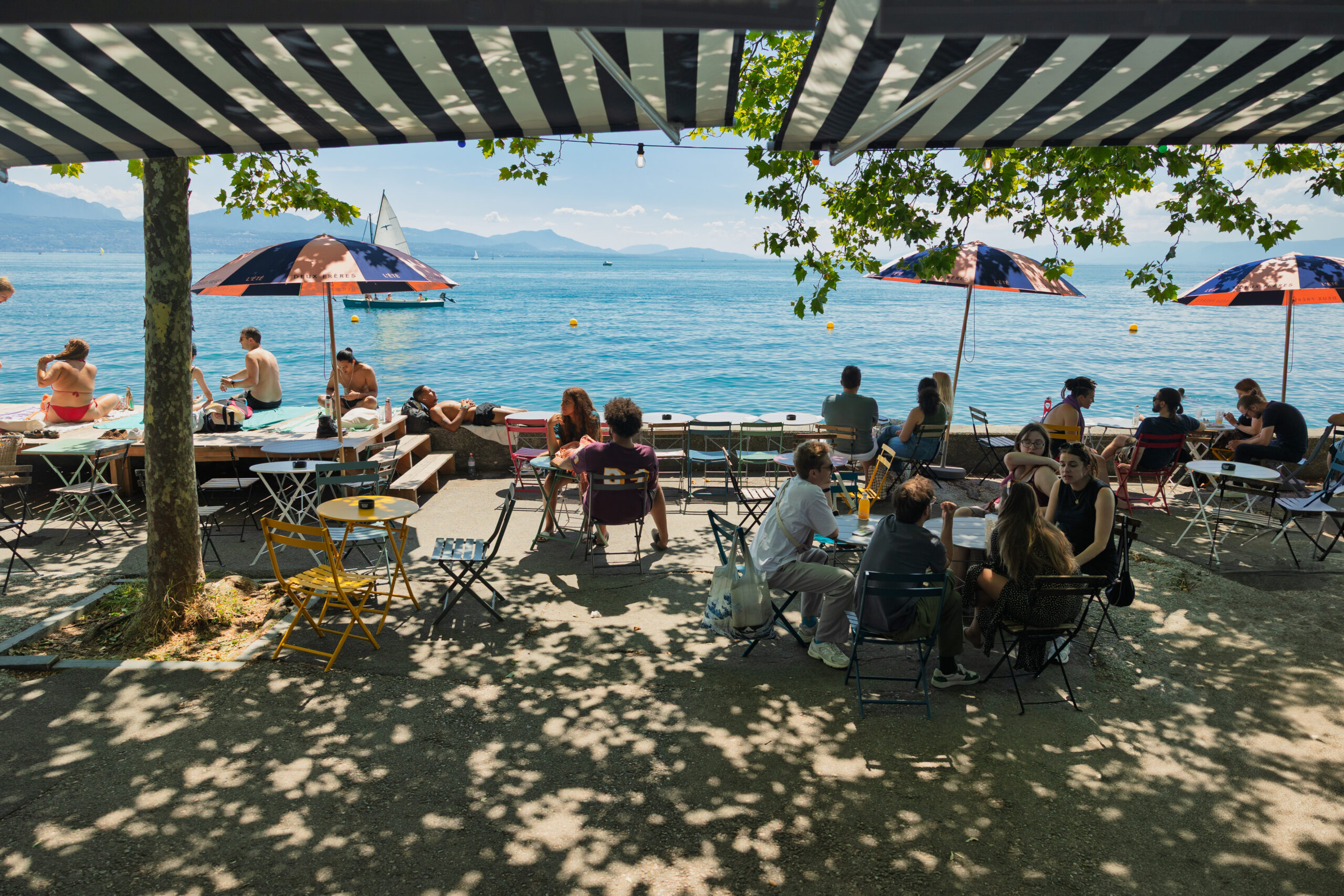 Terrasses estivales de Lausanne - profiter d'un moment de détente au coeur de la ville