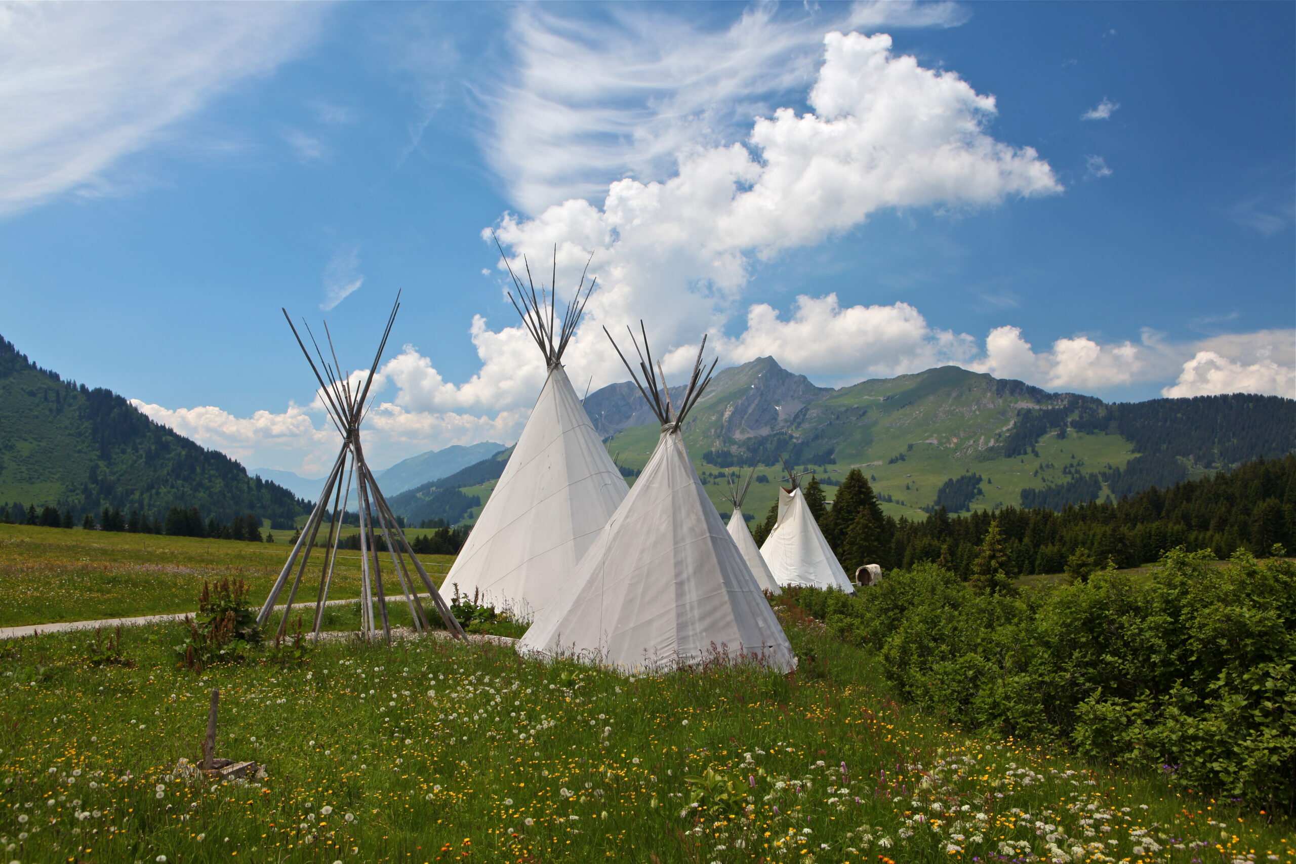 Camp Tipis - Les Mosses