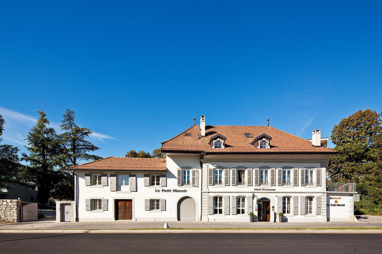 Le Petit Manoir à Morges - bâtisse classée monument historique