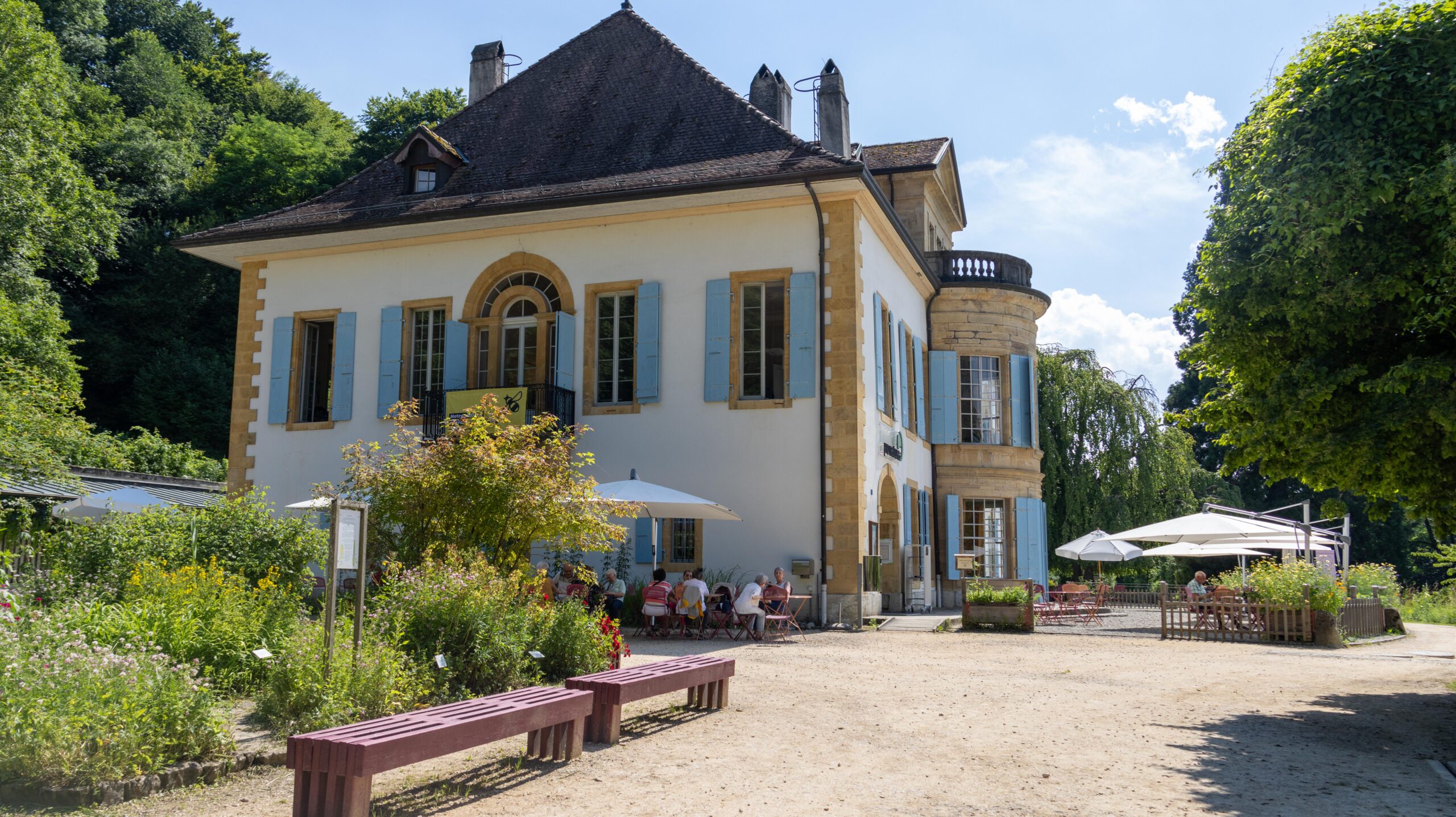 Café-restaurant de Champ-Pittet - Une cuisine savoureuse de saison avec des produits bio et locaux