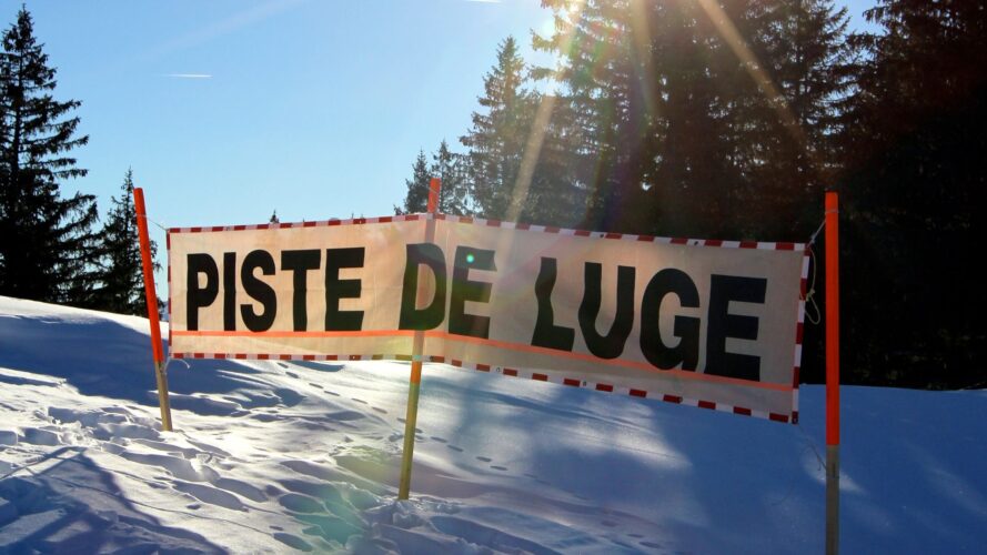 SuisseMobile - Piste de luge