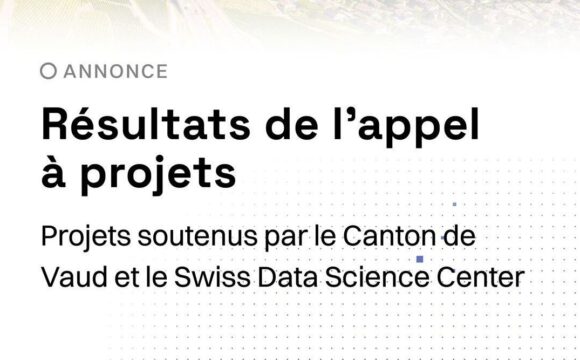Science des données : le SDSC et le Canton soutiennent 4 projets appliqués
